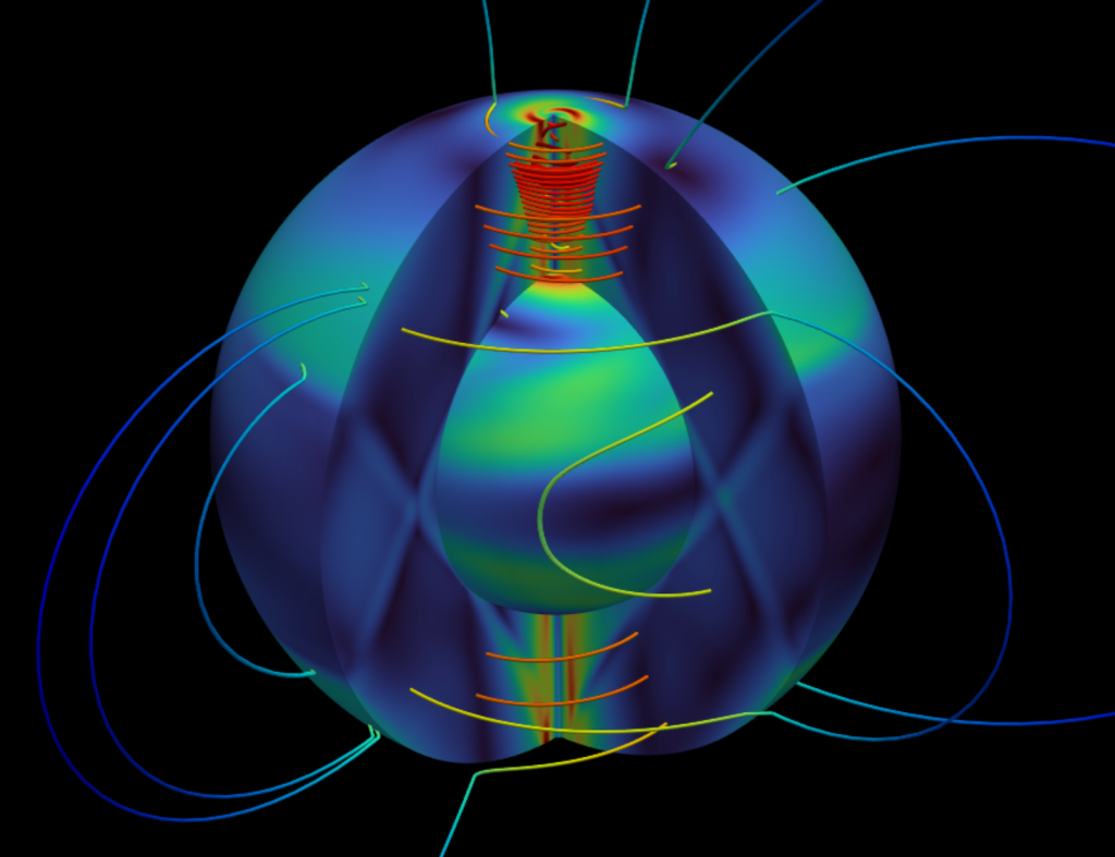 Modelling tidal waves and their nonlinear (magnetised) coupling in ...